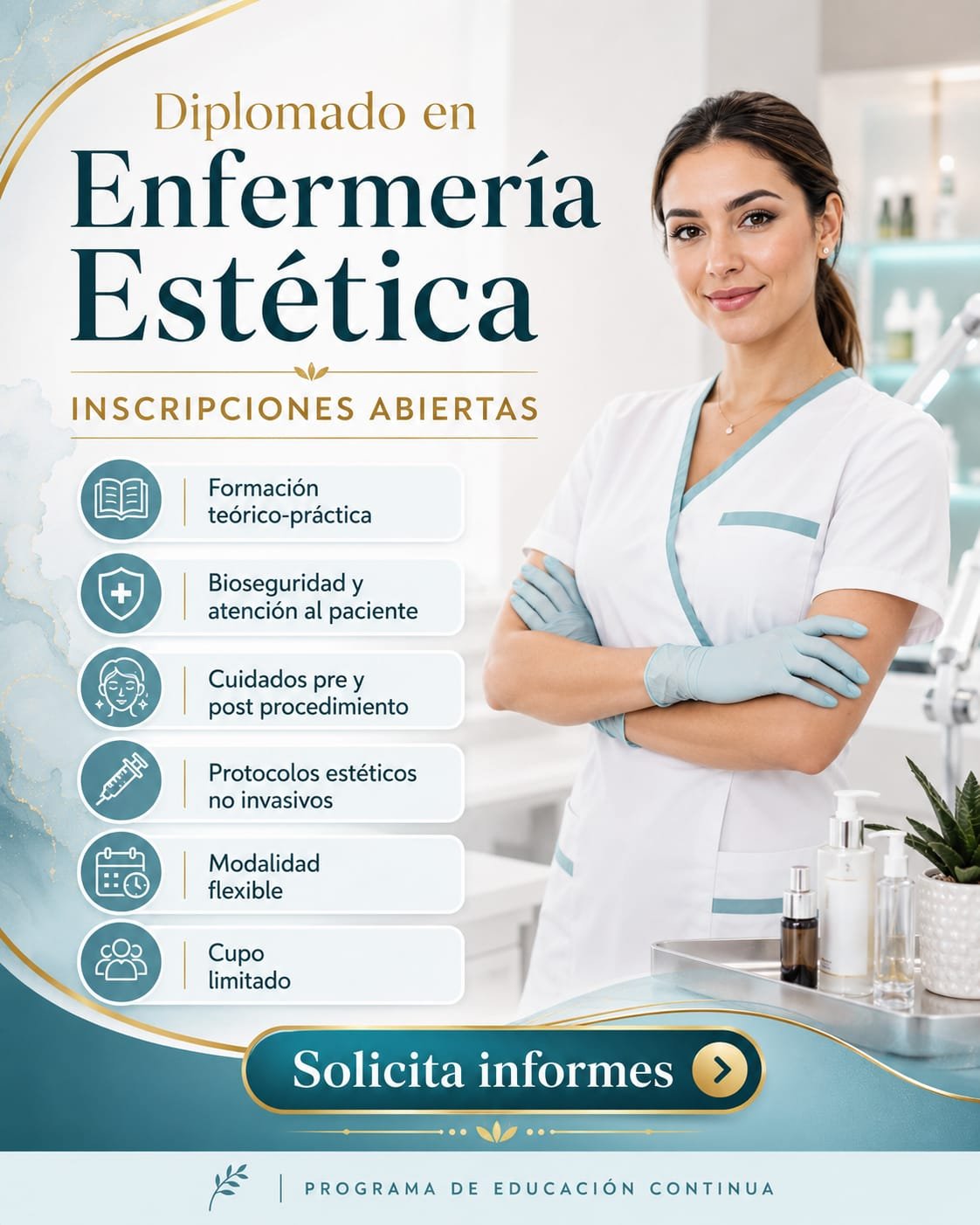 Diplomado en Enfermería Estética